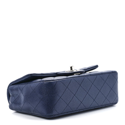 Chanel Caviar Quilted Mini Rectangular Flap Navy 4 of 12