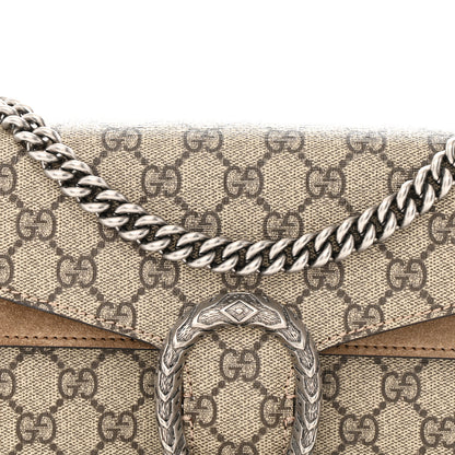 Gucci GG Supreme Monogram Small Dionysus Shoulder Bag Taupe 9 of 16