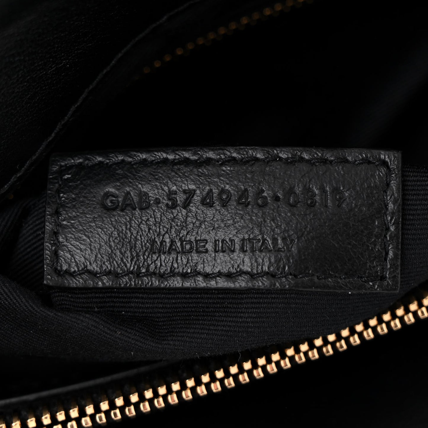 Calfskin Y Quilted Monogram Monochrome Medium Loulou Chain Satchel Black