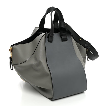 Loewe Calfskin Large Hammock Shoulder Bag Grey 3 of 10
