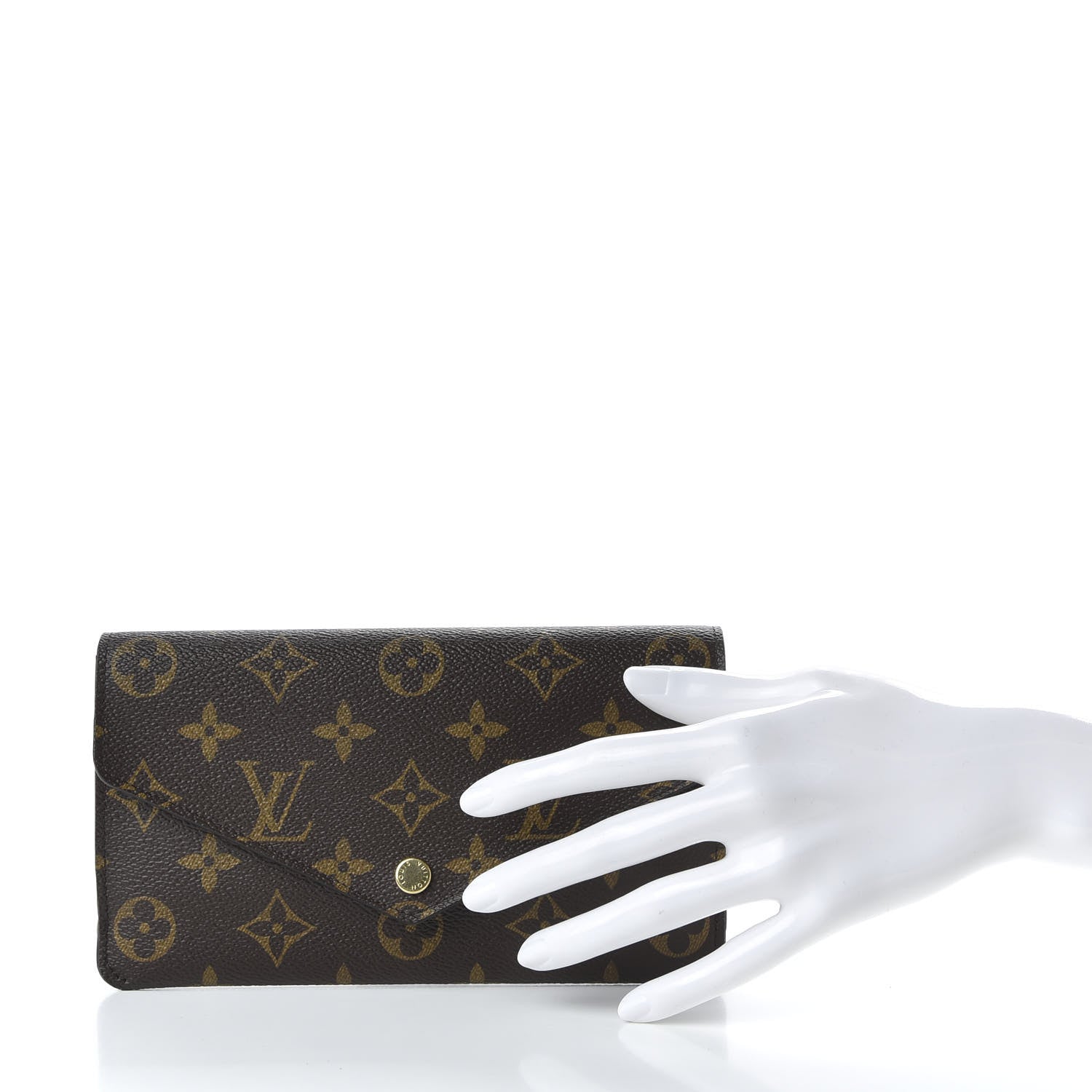 Louis Vuitton Monogram Jeanne Wallet Rose Ballerine 2 of 9
