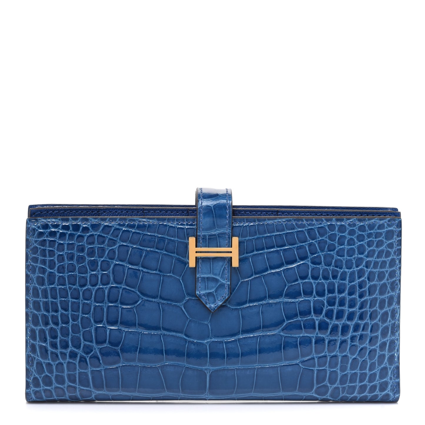 Shiny Alligator Bearn Wallet Mykonos