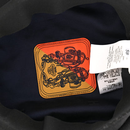 Hermes Cashmere Womens Deauville Cap 58 Black 7 of 8