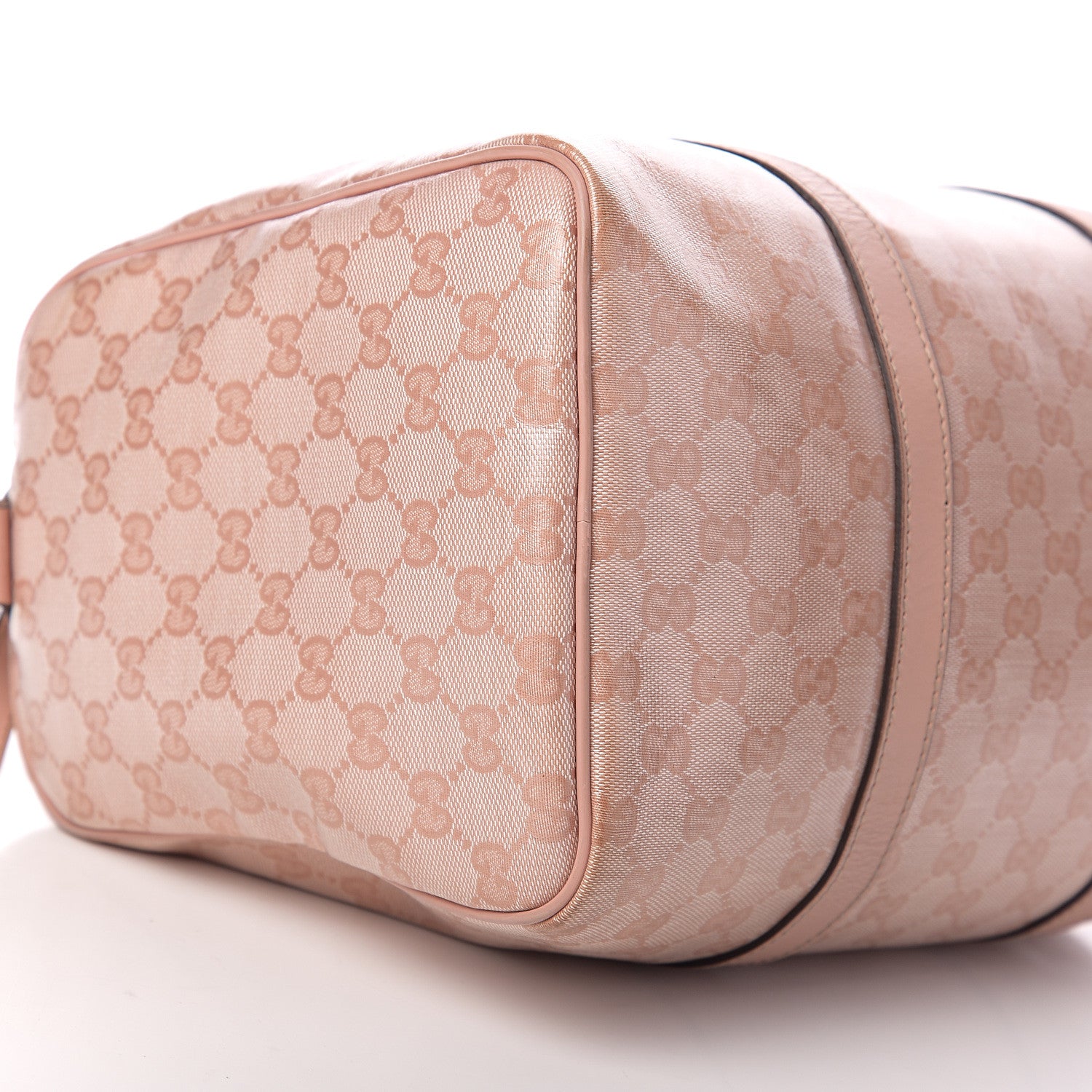 Gucci Crystal Monogram Joy Medium Boston Pink 8 of 9