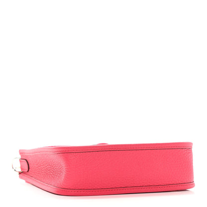 Hermes Taurillon Clemence Evelyne TPM Rose Extreme 3 of 10