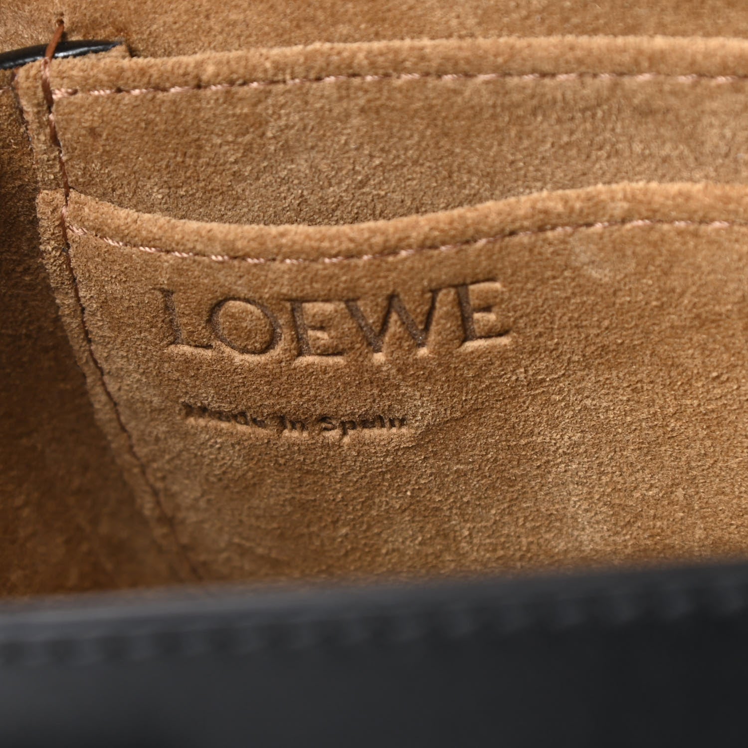 Loewe Calfskin Mini Gate Crossbody Bag Black 6 of 13