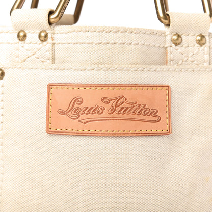 Louis Vuitton Toile Globe Shopper Cabas PM Red 10 of 10