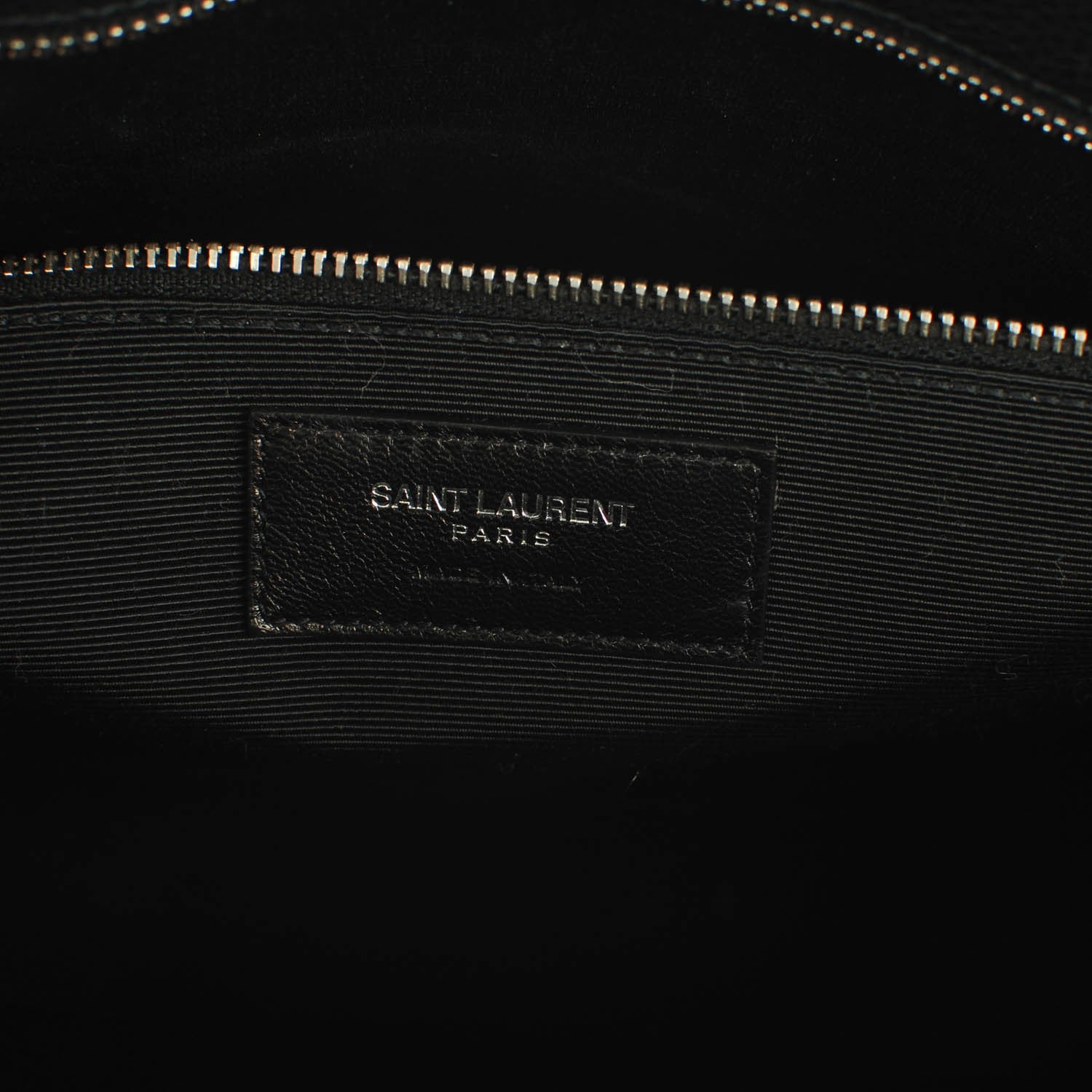Saint Laurent Grained Calfskin Small Sac De Jour Black 6 of 7