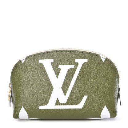 Louis Vuitton Monogram Giant Cosmetic Pouch Kaki 1 of 7