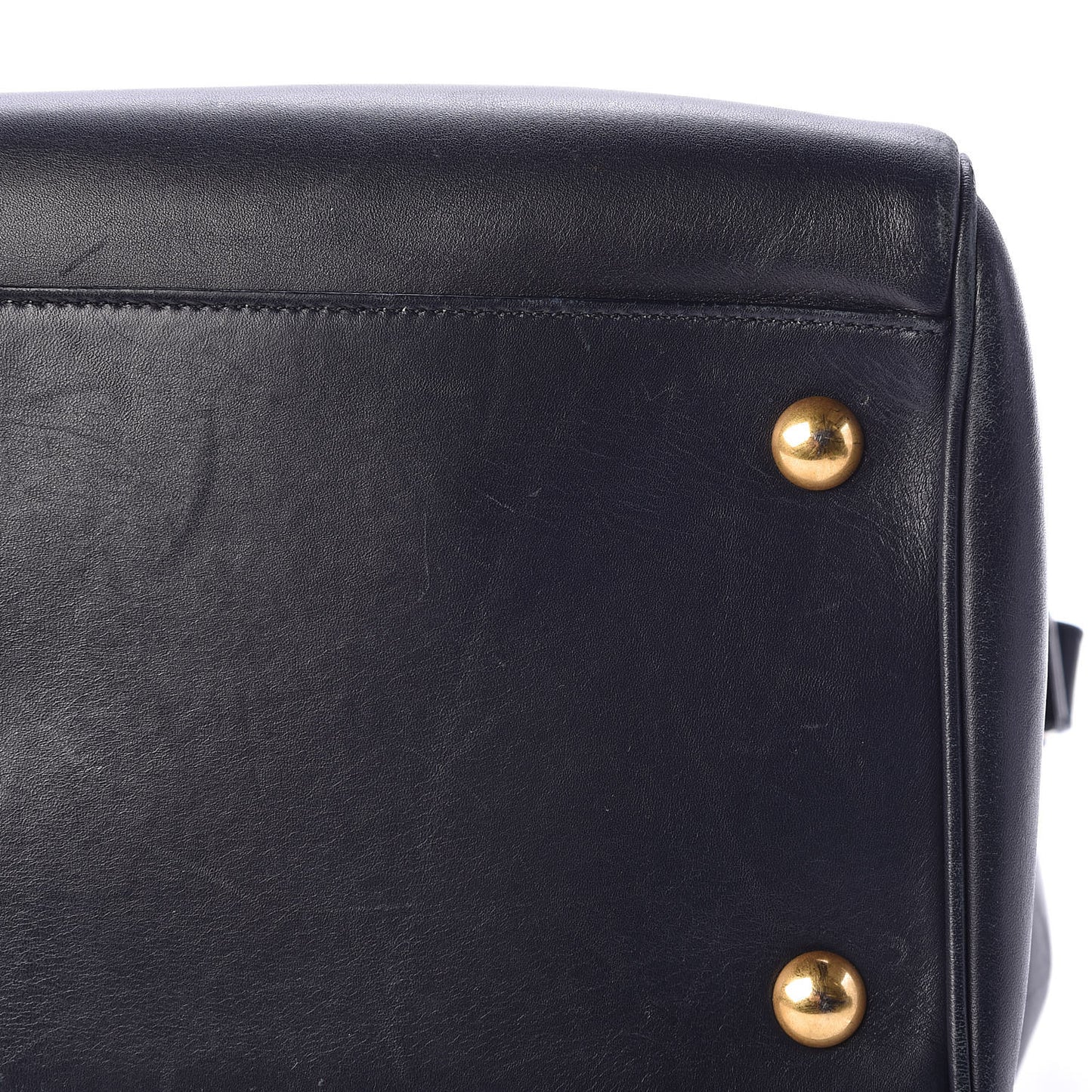 Calfskin Classic Duffle 6 Marine