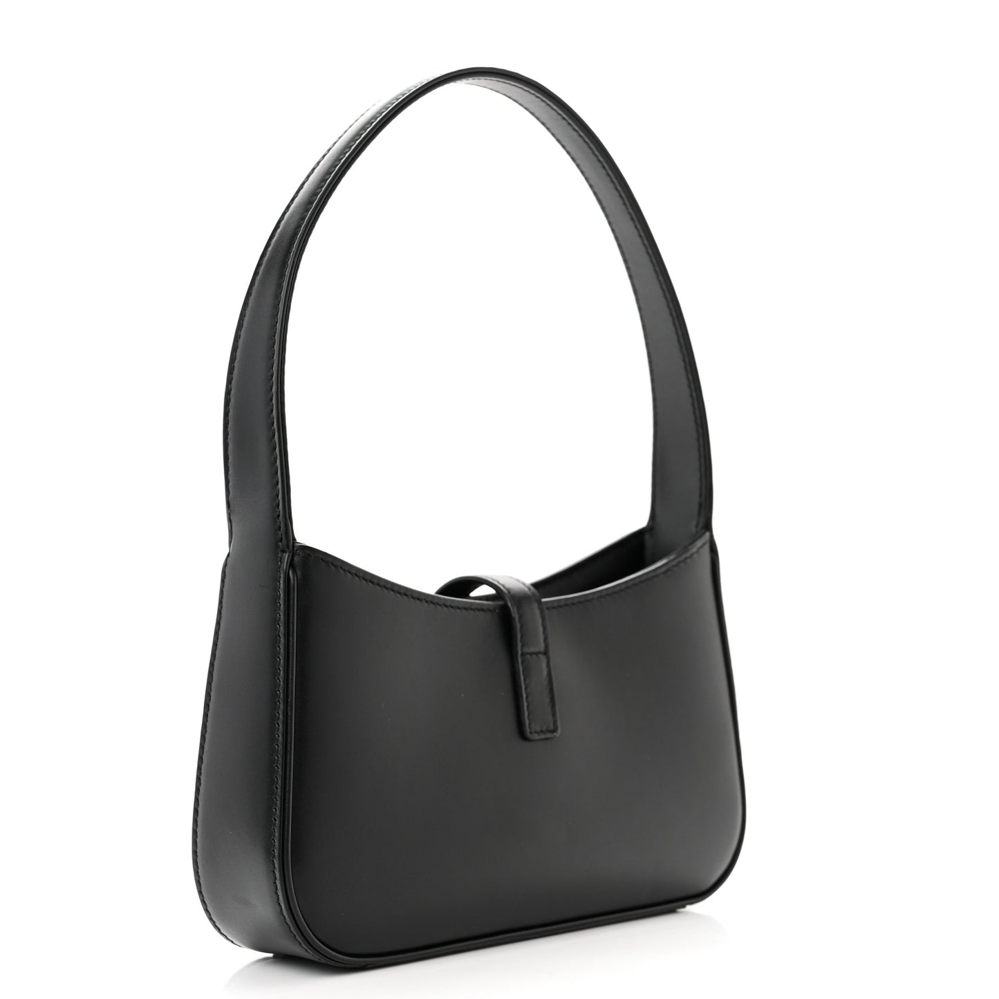 Smooth Calfskin Le 5 A 7 Mini Hobo Black