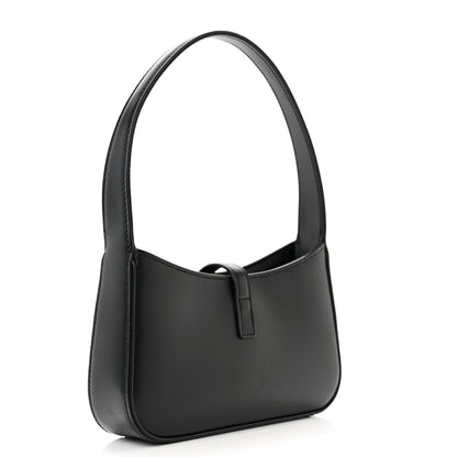 Saint Laurent Smooth Calfskin Le 5 A 7 Mini Hobo Black 3 of 10