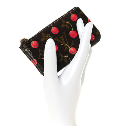 Louis Vuitton Monogram Cerises Key Pouch 2 of 8