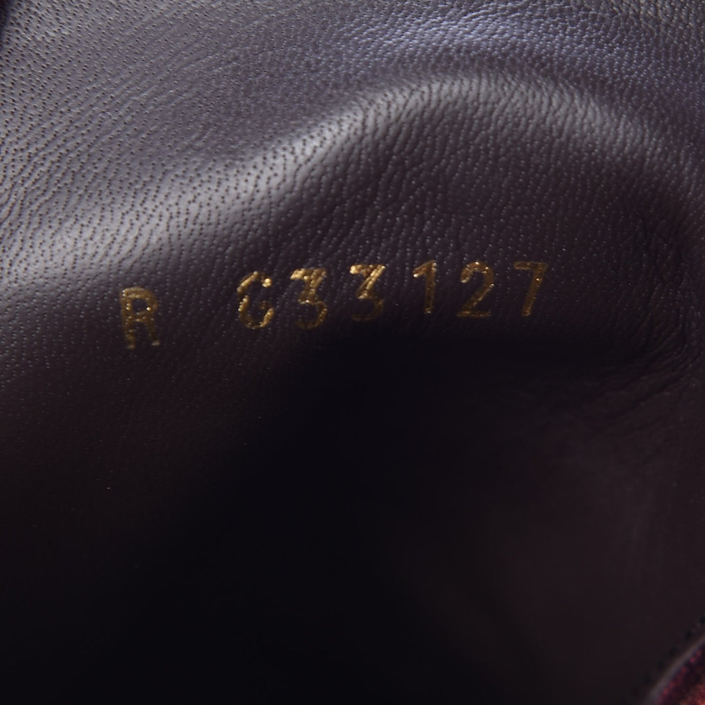 Velvet CC Lace Up Boots 36.5 Burgundy