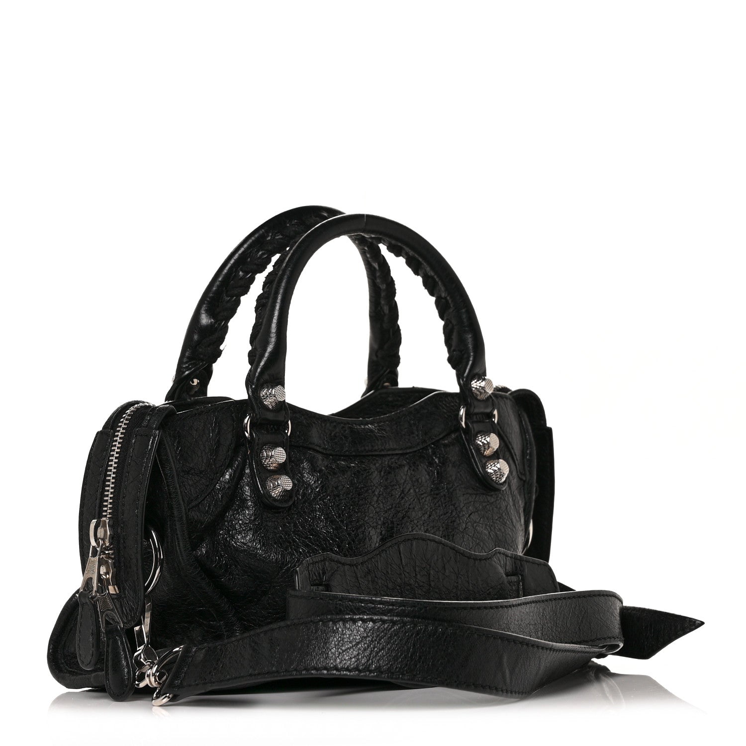 Balenciaga Agneau Giant 12 Silver Hardware Mini City Black 4 of 17