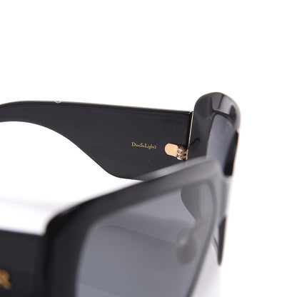 Christian Dior Acetate DiorSo Light 2 Shield Sunglasses Black 5 of 9