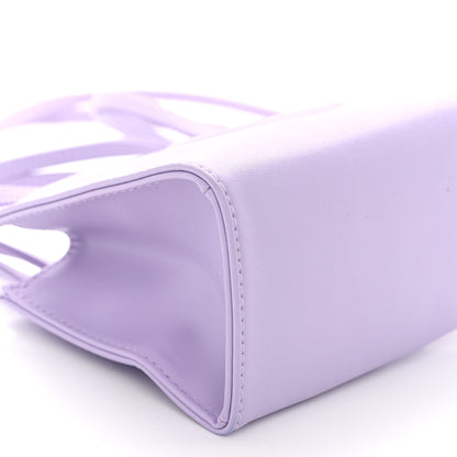 Telfar Vegan Leather Small Shopping Bag Lavender 8 of 9
