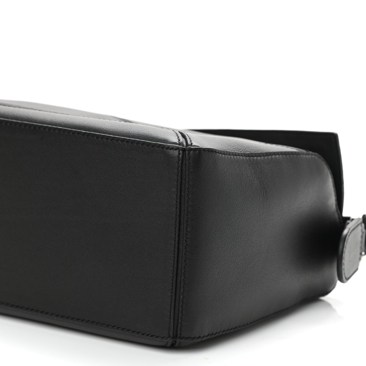Calfskin Small Puzzle Bag Black