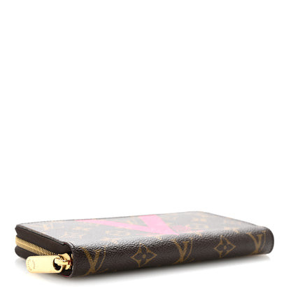 Louis Vuitton Monogram V Zippy Wallet Grenade 4 of 10