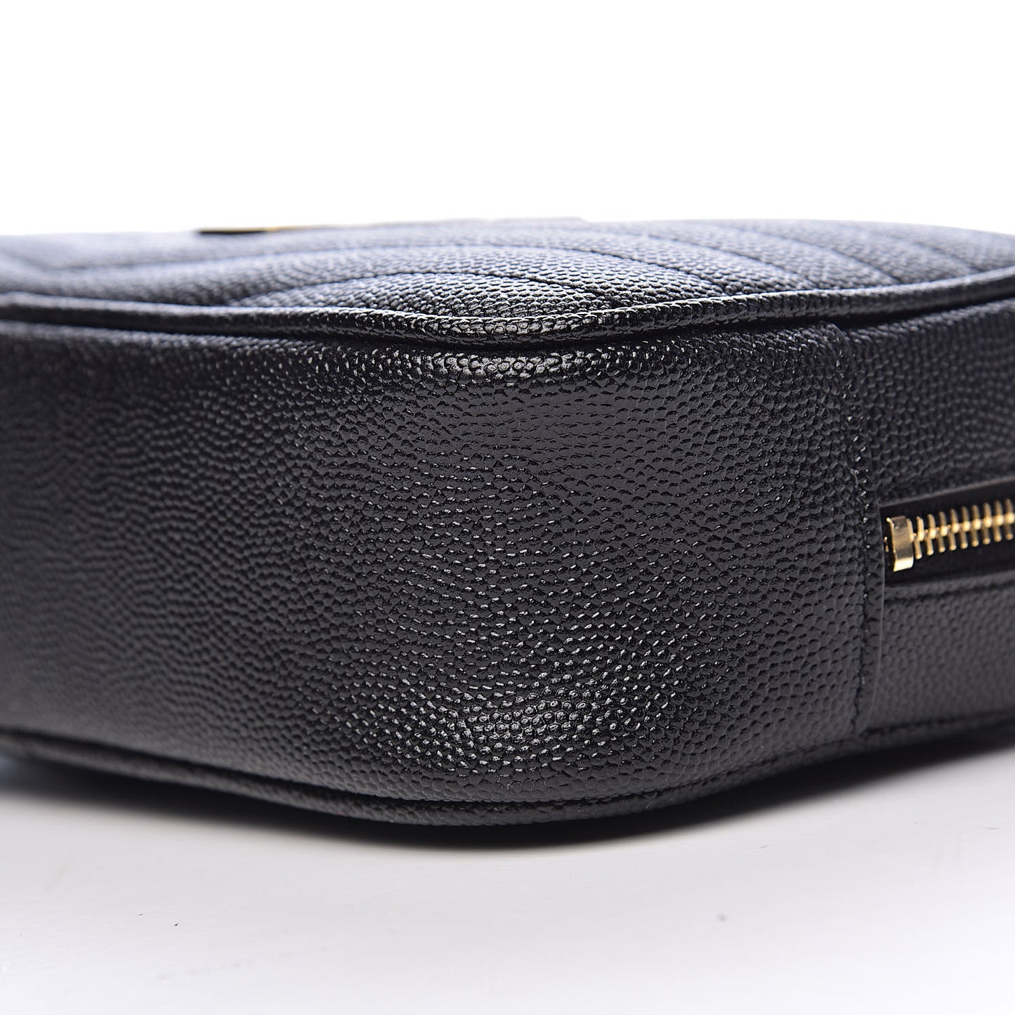 Grain De Poudre Matelasse Monogram Mini Lou Camera Bag Black