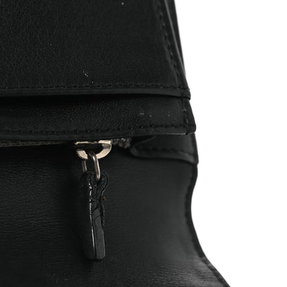 Chanel Patent Camellia Yen Wallet Black 9 of 13