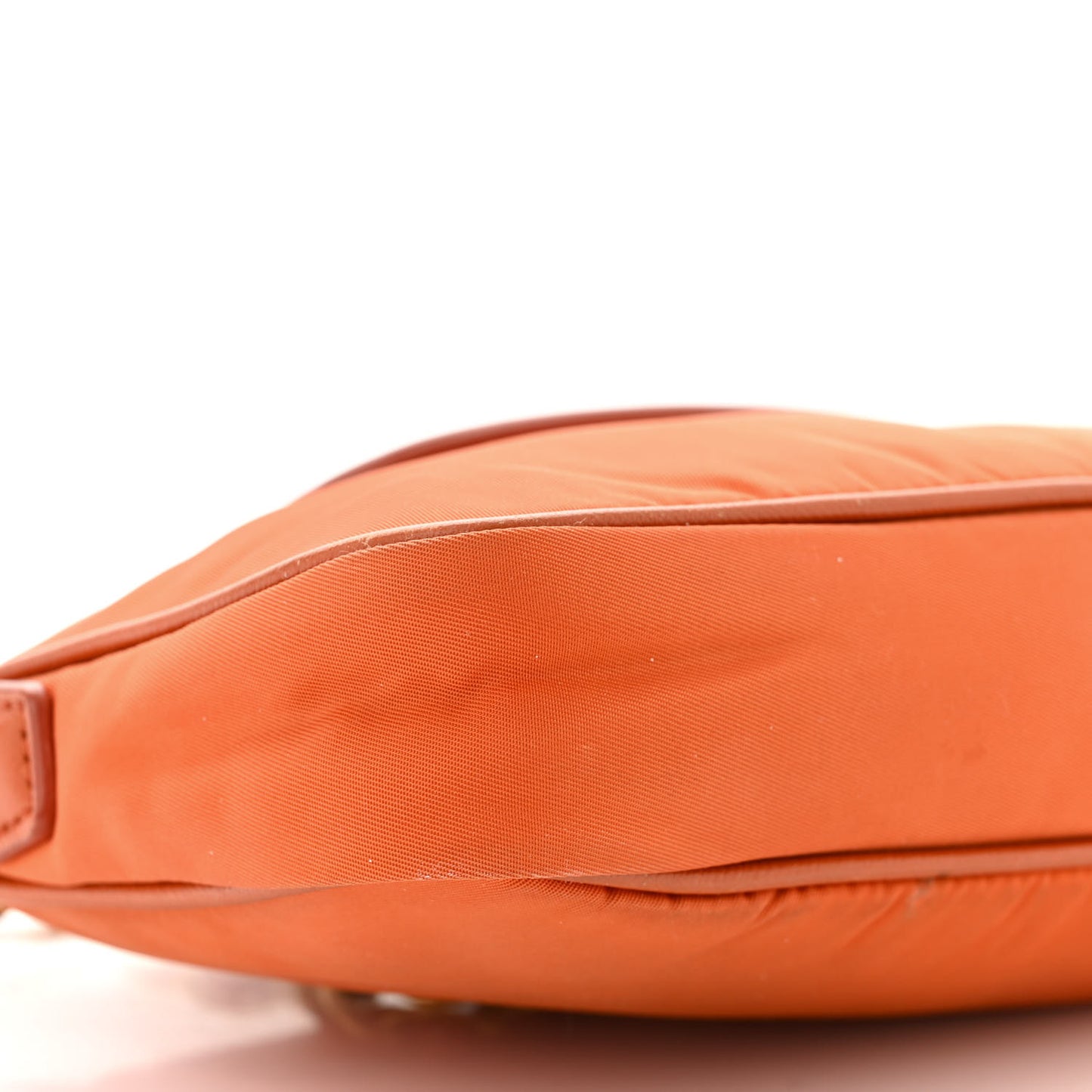 Tessuto Nylon Saffiano Crossbody Bag Papaya