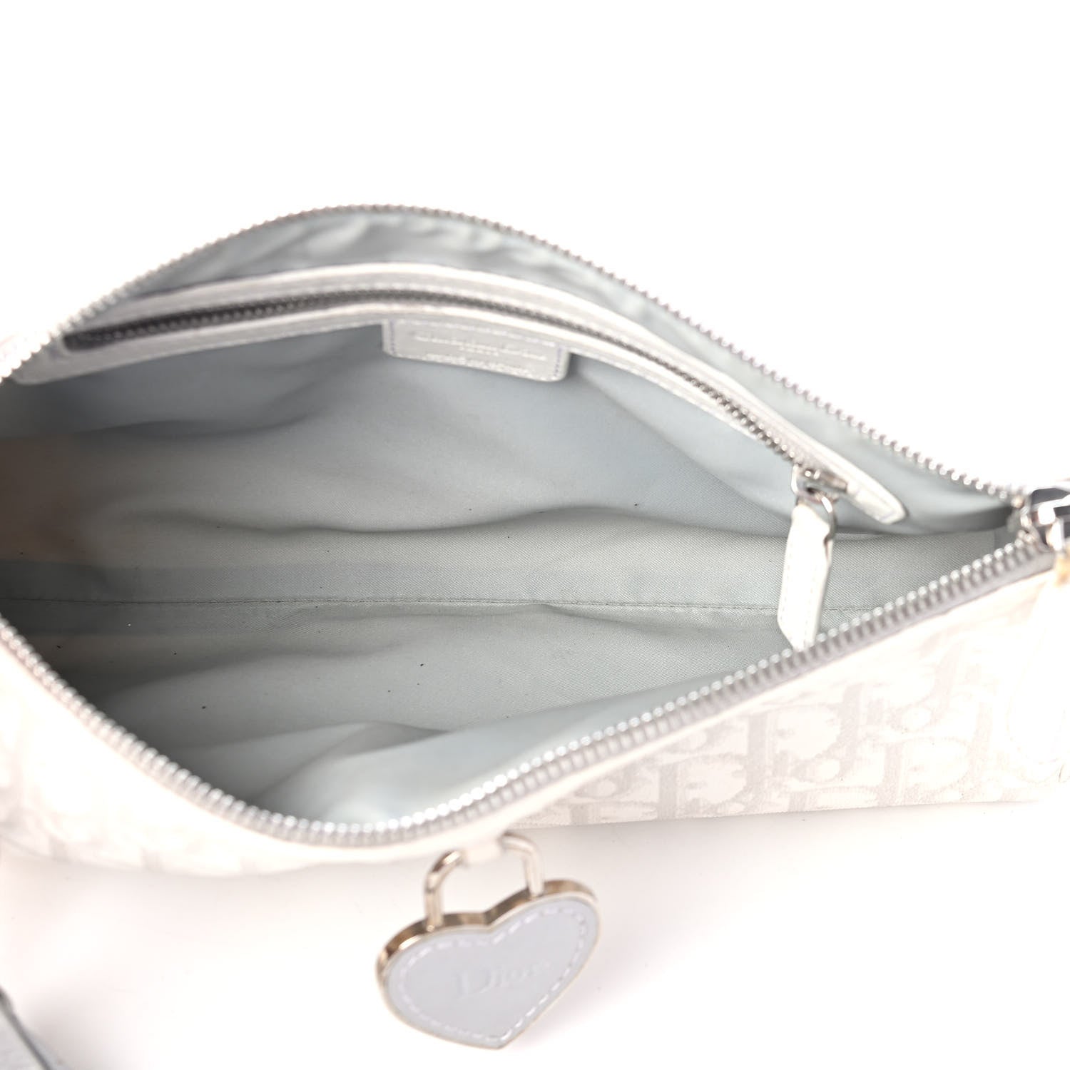 Christian Dior Monogram Romantique Bag Grey 4 of 4