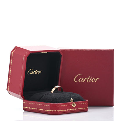 Cartier 18K Pink Gold 3.5mm LOVE Wedding Band Ring 57 8 5 of 5