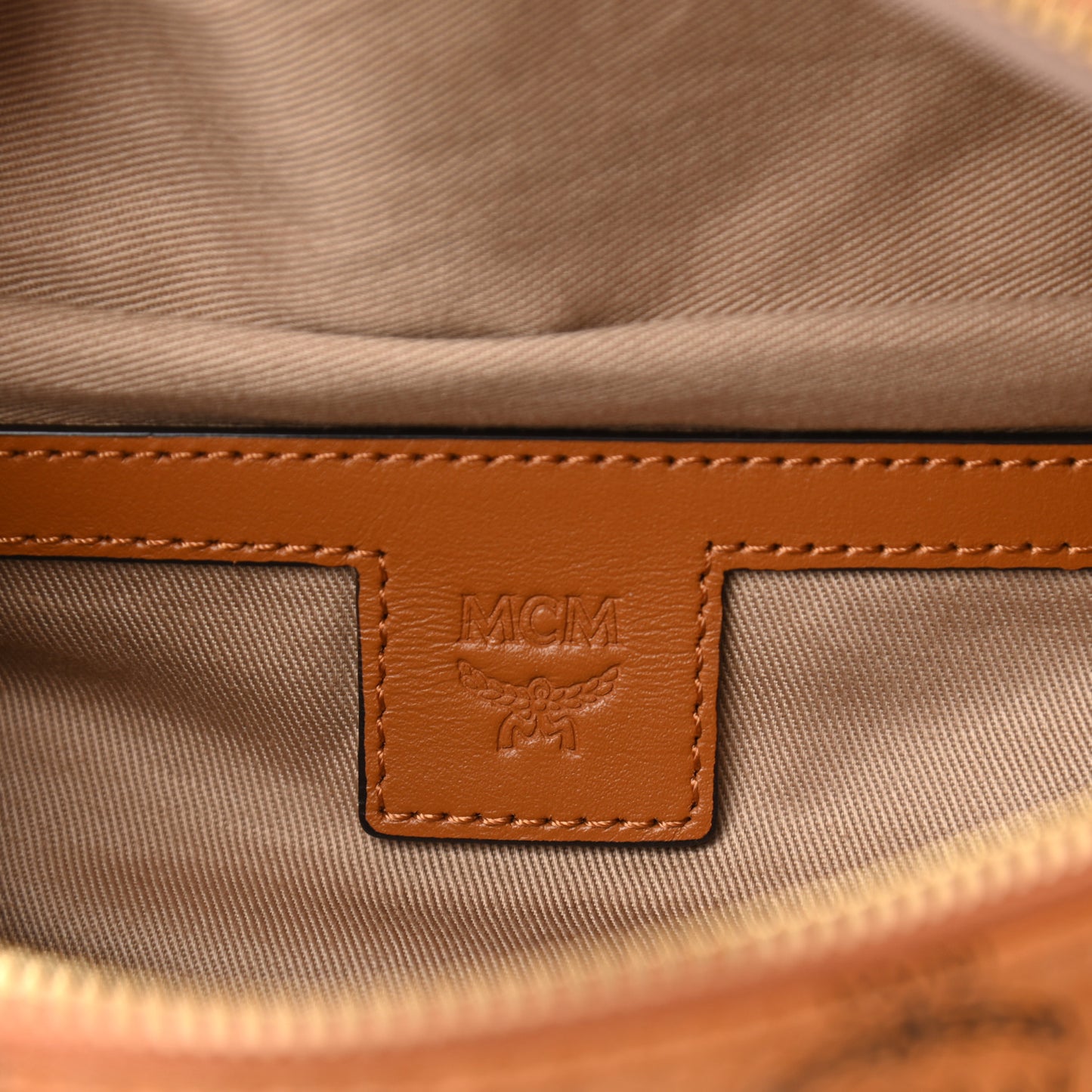 Visetos Medium Fusten Belt Bag Cognac