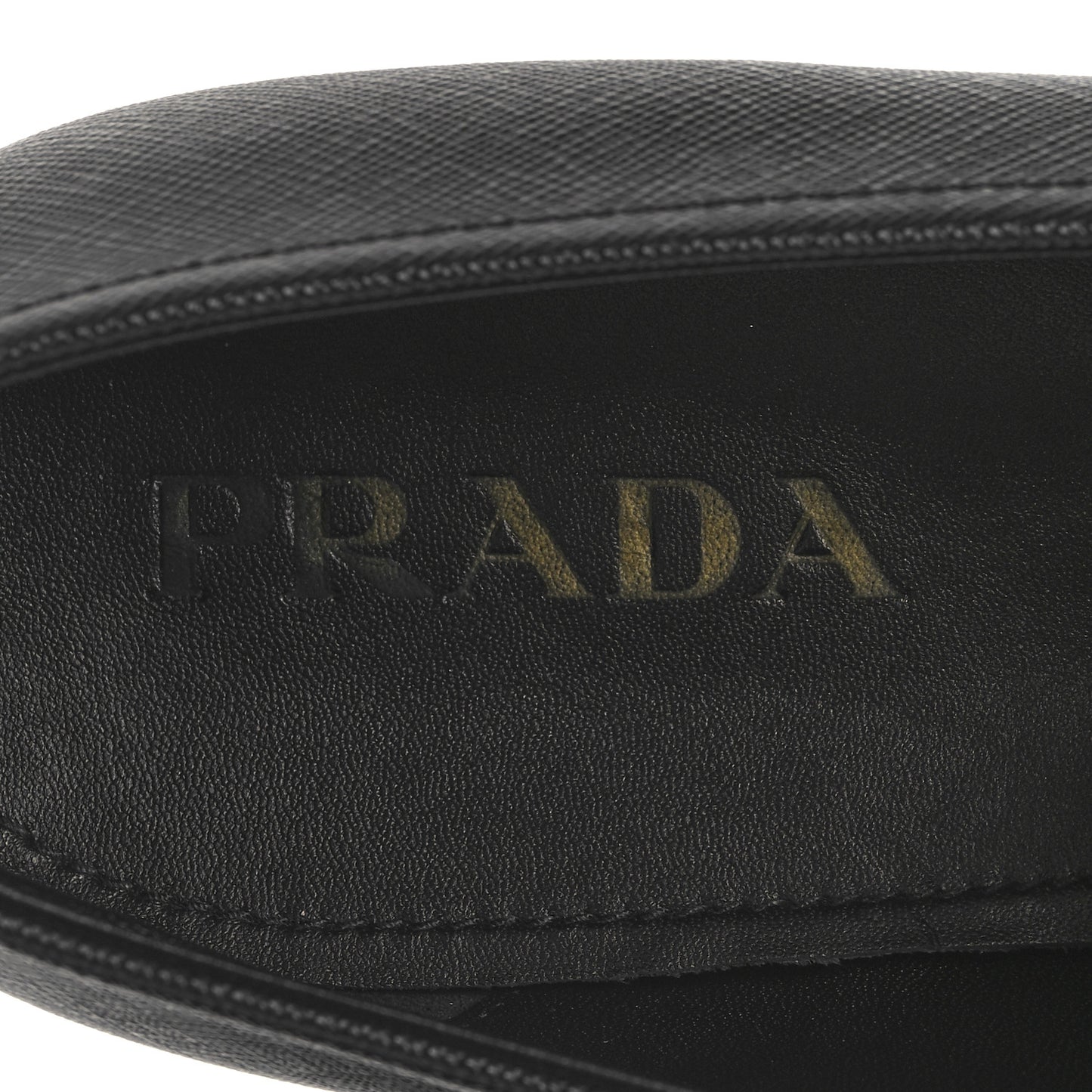 Saffiano Mens Penny Loafers 9 Black