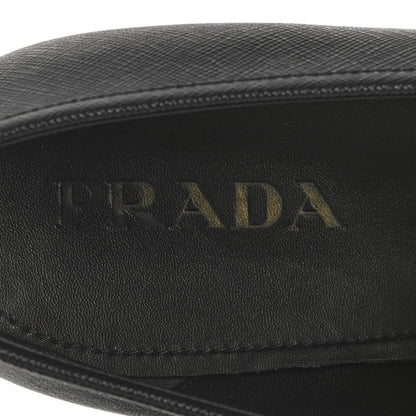 Prada Saffiano Mens Penny Loafers 9 Black 9 of 10