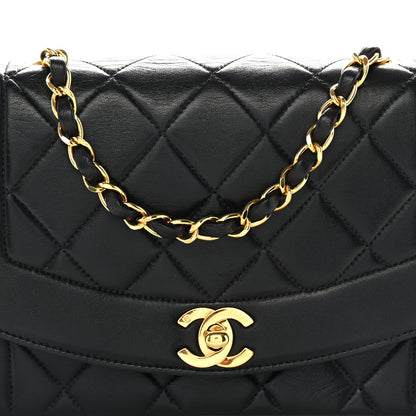 Chanel Lambskin Quilted Small Single Flap Black 9 of 11