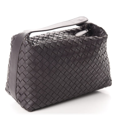 Bottega Veneta Nappa Intrecciato Large Cosmetic Case Ebano 3 of 13