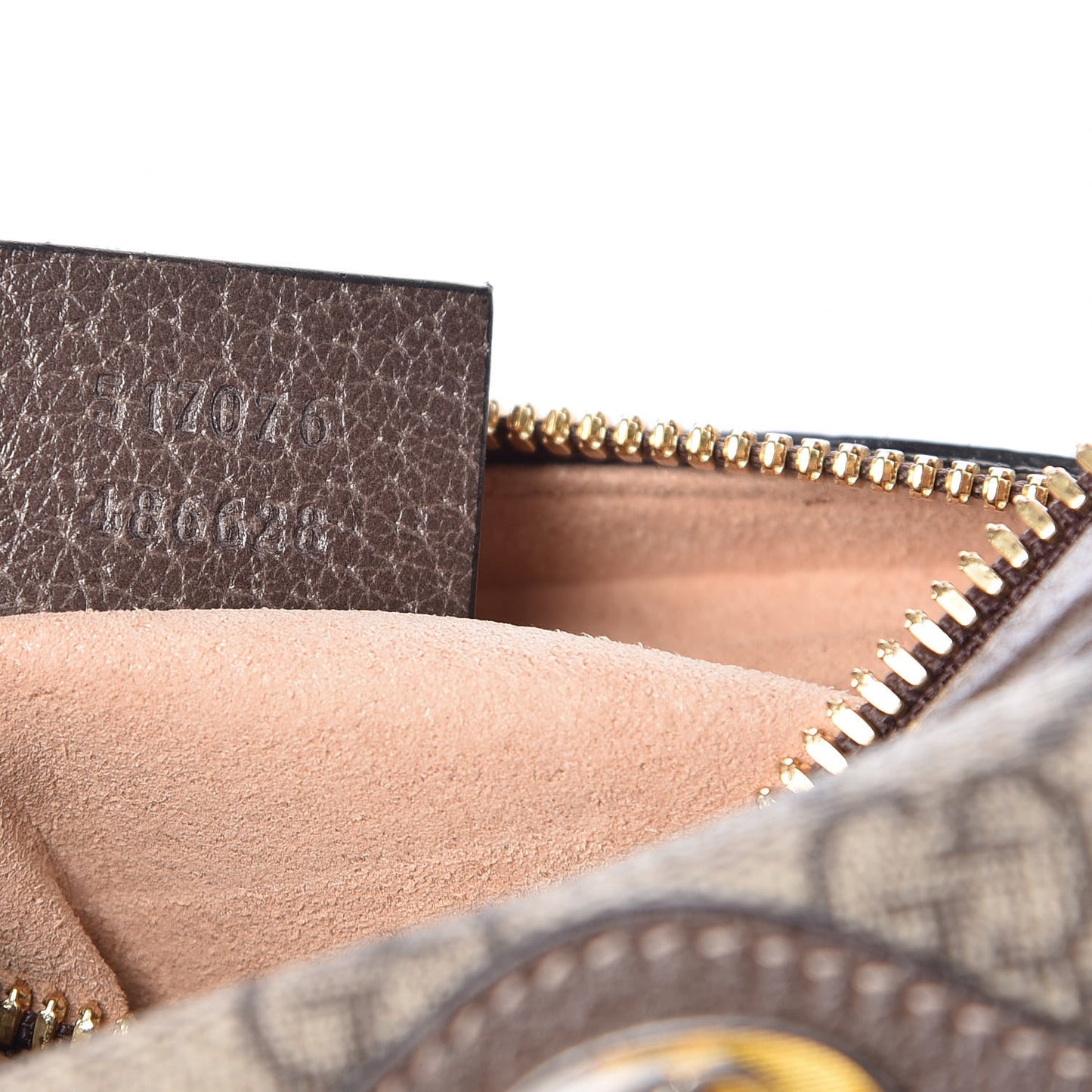 GG Supreme Monogram Web Small Ophidia Belt Bag 85 34 Dark Brown