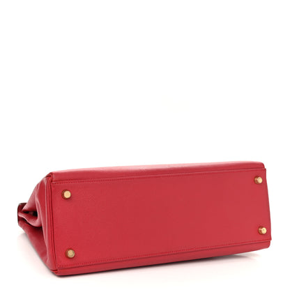 Hermes Epsom Kelly Retourne 32 Rouge Vif 3 of 14