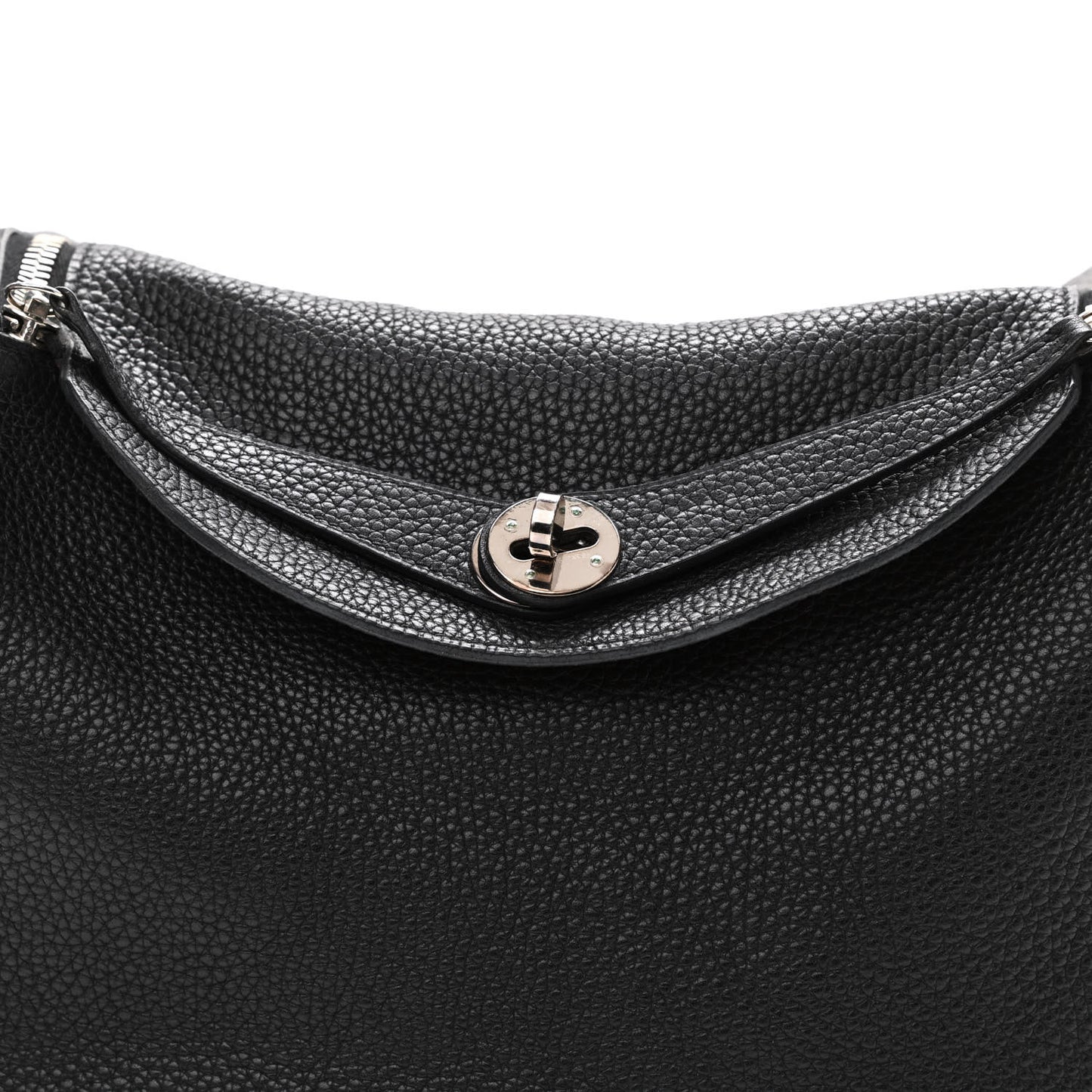 Taurillon Clemence Verso Lindy 30 Black Toffee