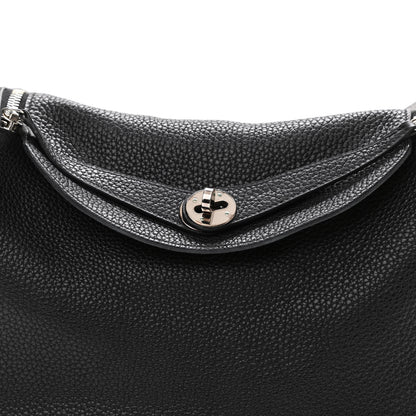 Hermes Taurillon Clemence Verso Lindy 30 Black Toffee 8 of 20