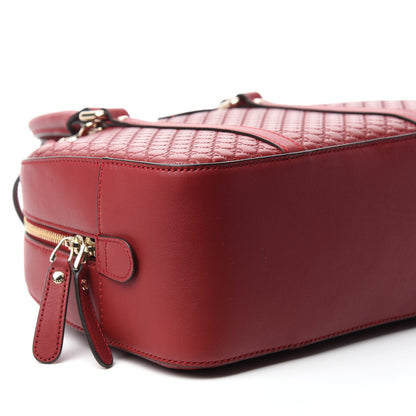 Gucci Soft Microguccissima Medium Crossbody Bag Rosso 6 of 10