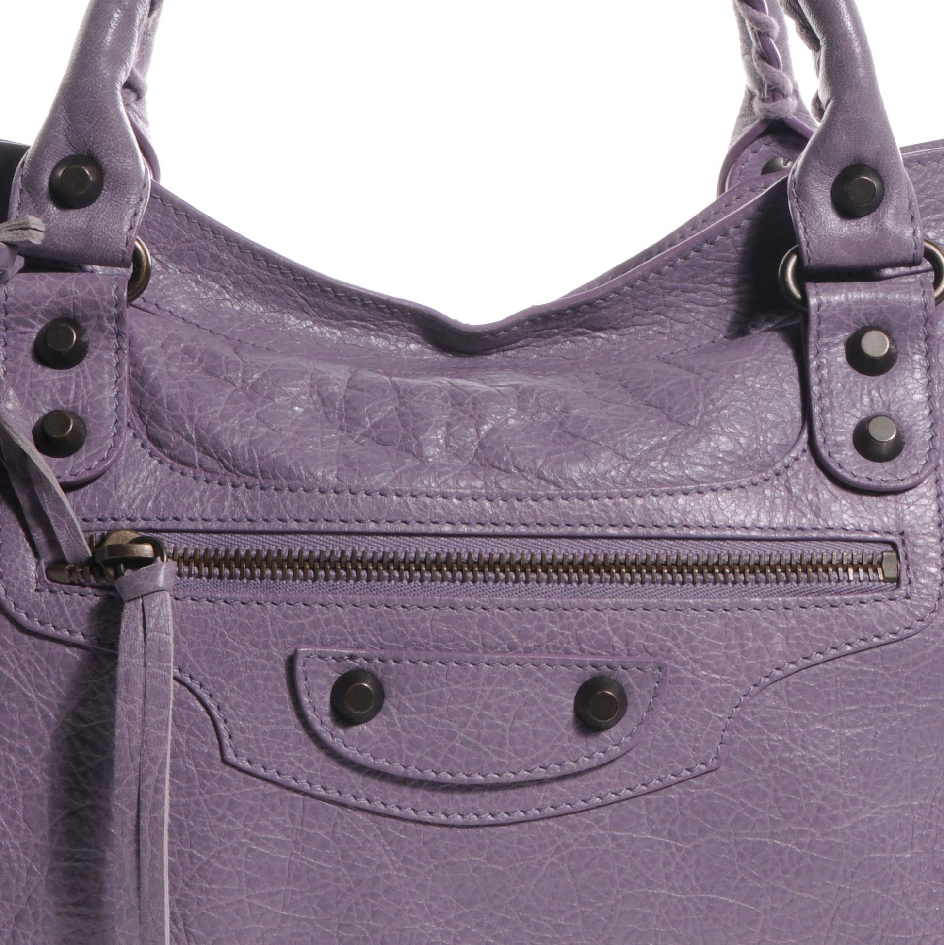 Balenciaga Agneau Classic Hardware City Glycine 8 of 9