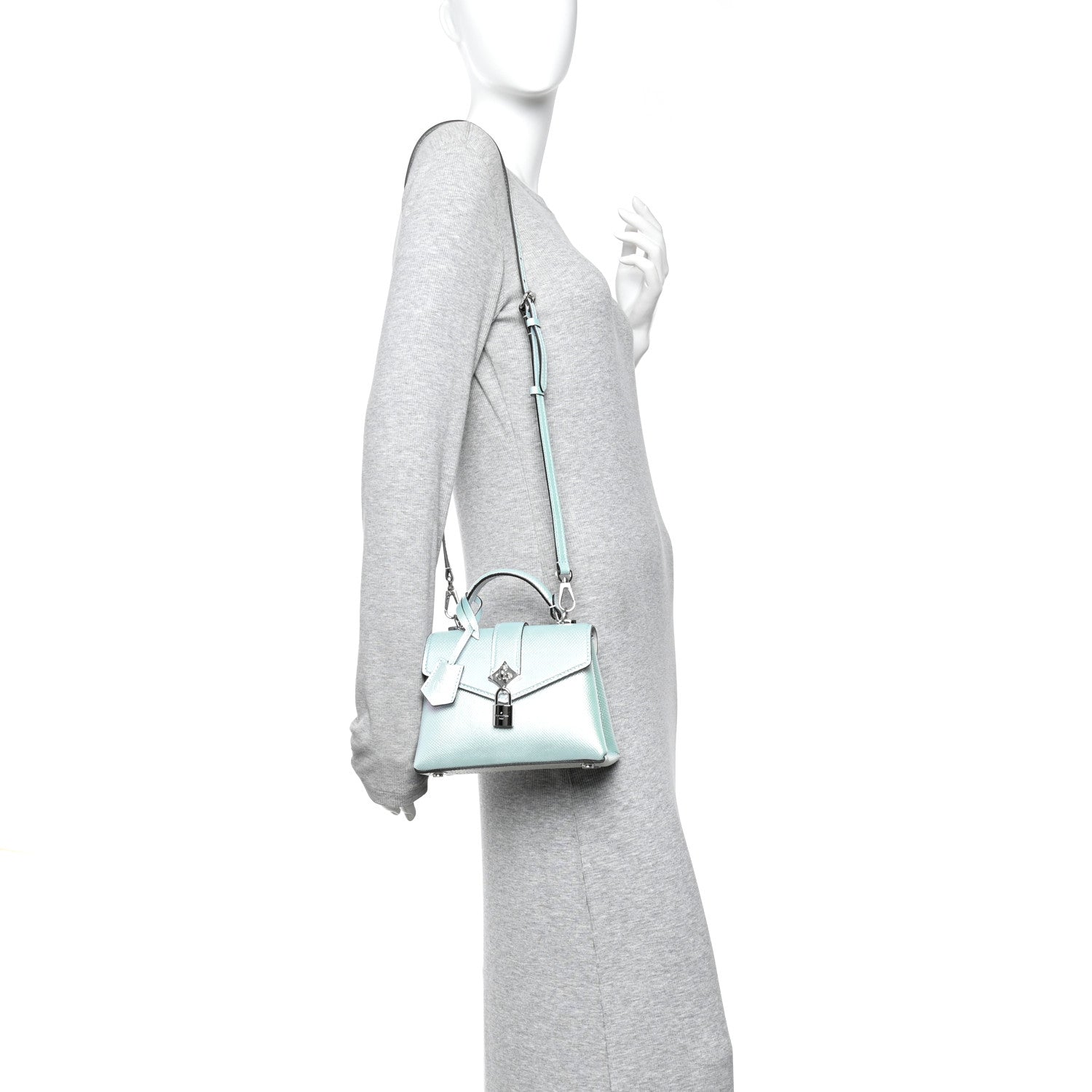 Louis Vuitton Lizard Rose Des Vents Mini Bleu Celeste 2 of 10