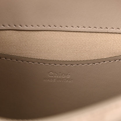 Chloe Calfskin Suede Small Tess Bag Motty Grey 5 of 8