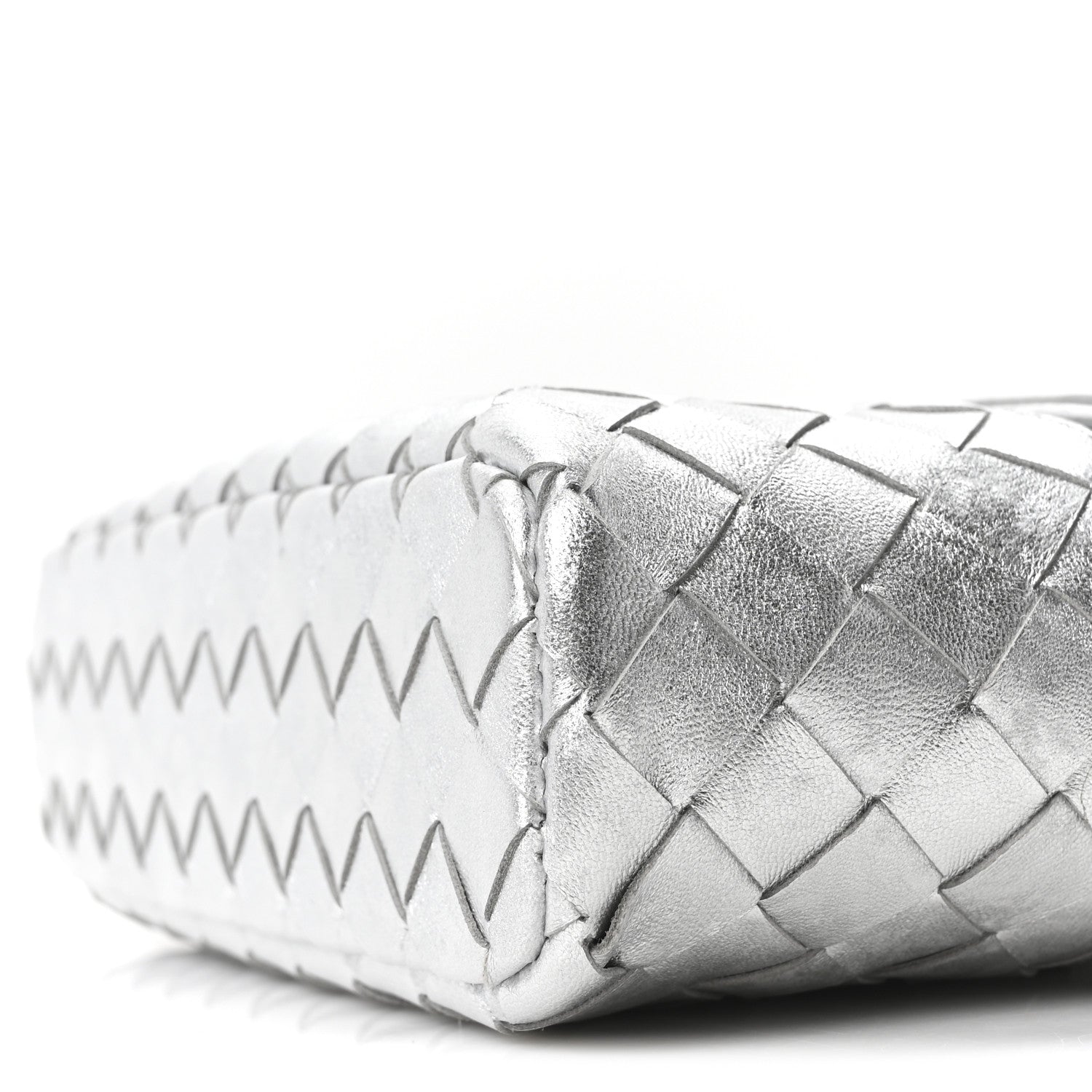 Bottega Veneta Laminated Nappa Intrecciato Bang Bang Vanity Case