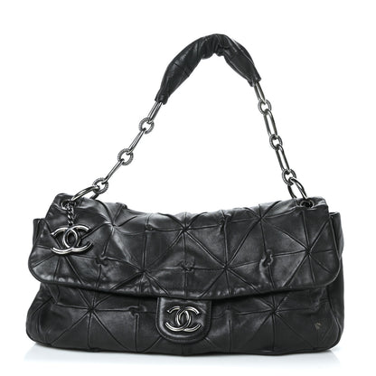 Chanel Lambskin Quilted Soft Squares Origami Flap Black 1 of 11