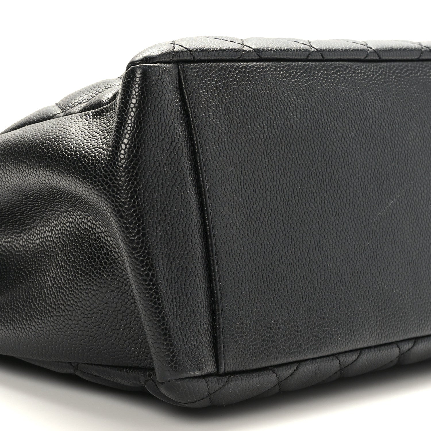 Chanel Caviar Quilted Grand Shopping Tote GST Black 8 of 10