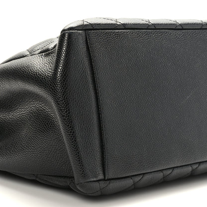 Chanel Caviar Quilted Grand Shopping Tote GST Black 8 of 10