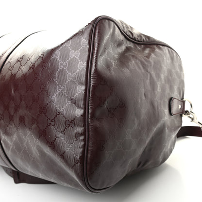 Gucci Imprime Monogram Large Carry On Duffle Bordeaux 8 of 16