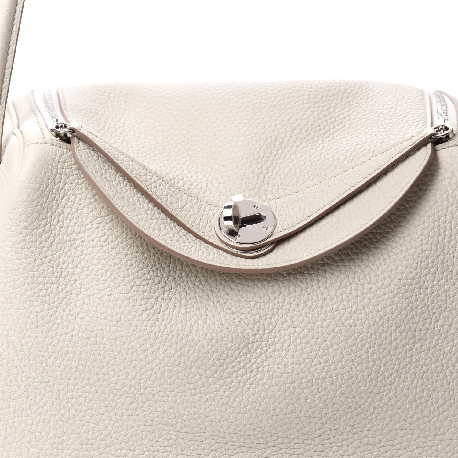 Hermes Taurillon Clemence Lindy 26 Beton 10 of 10