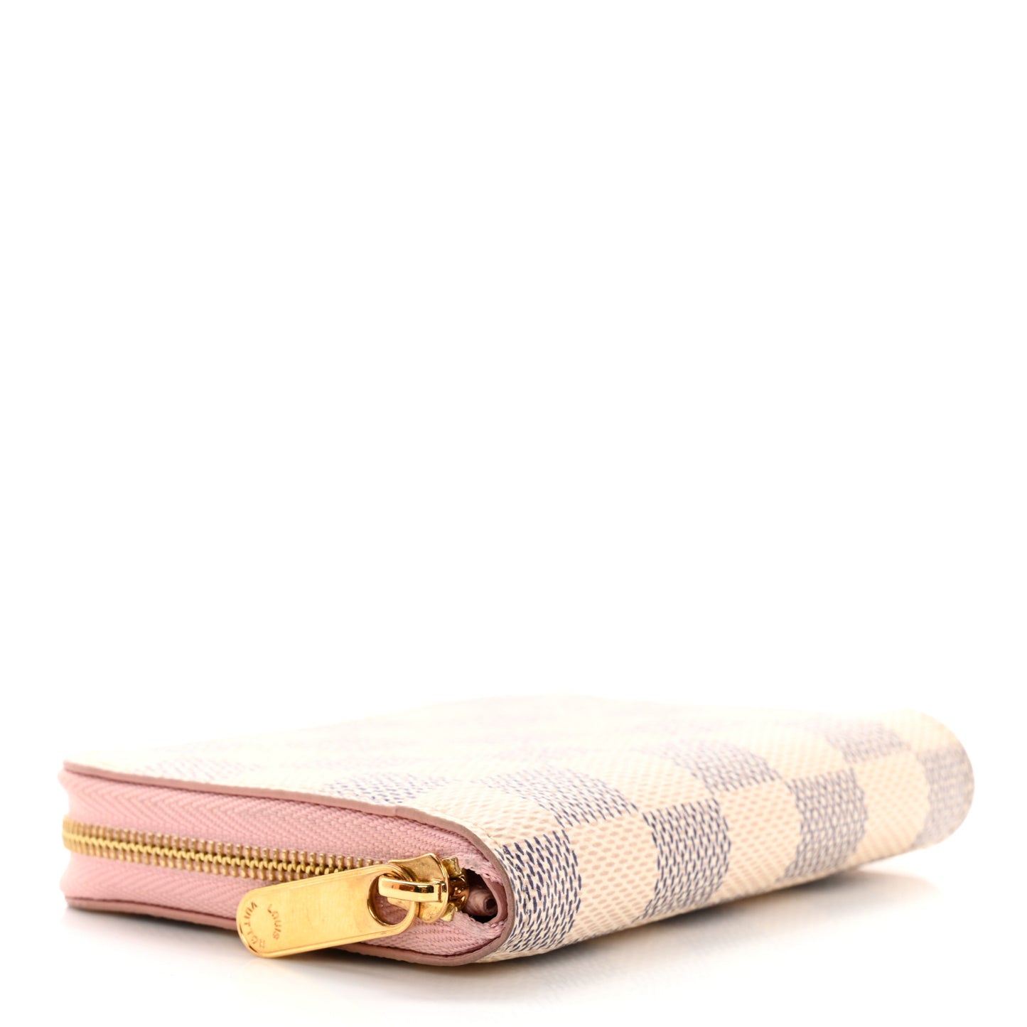 Damier Azur Zippy Coin Purse Rose Ballerine
