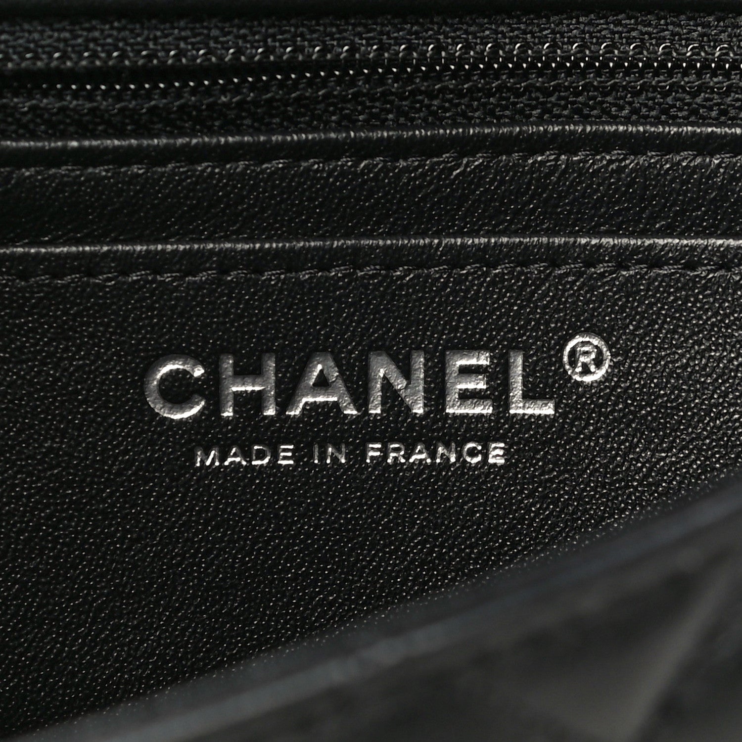Chanel Lambskin Quilted Mini Rectangular Flap So Black 5 of 17
