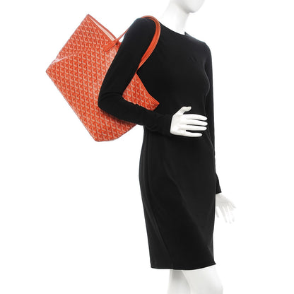 Goyard Goyardine Saint Louis PM Orange 2 of 9